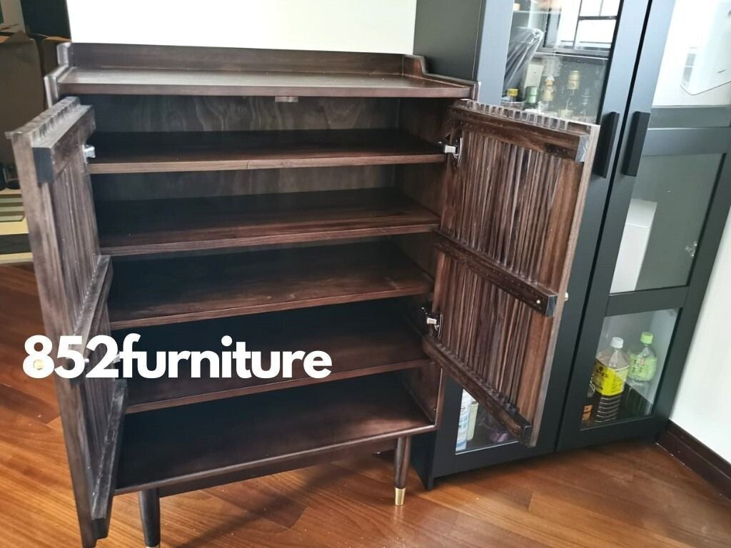 (包送貨安裝 | Delivery and Assembly Included) A087 日式條子鞋櫃 (shoe cabinet)