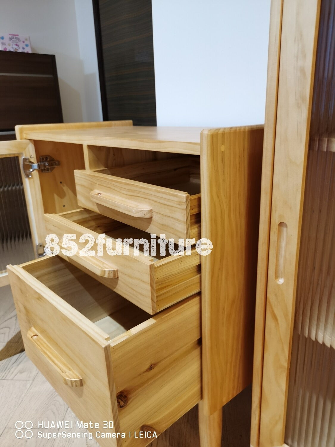 (包送貨安裝 | Delivery and Assembly Included) A089 日式現代實木餐櫃 (dining sideboard)