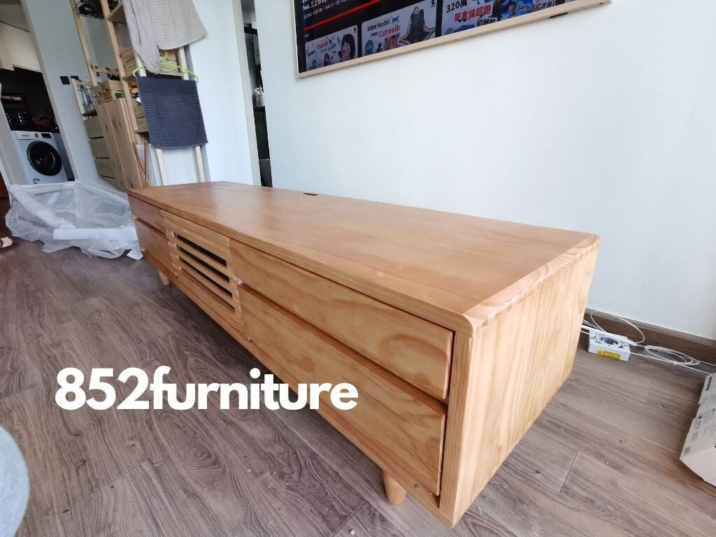(包送貨安裝 | Delivery and Assembly Included)  A204日式簡約電視櫃(Japanese Style Tv Cabinet)