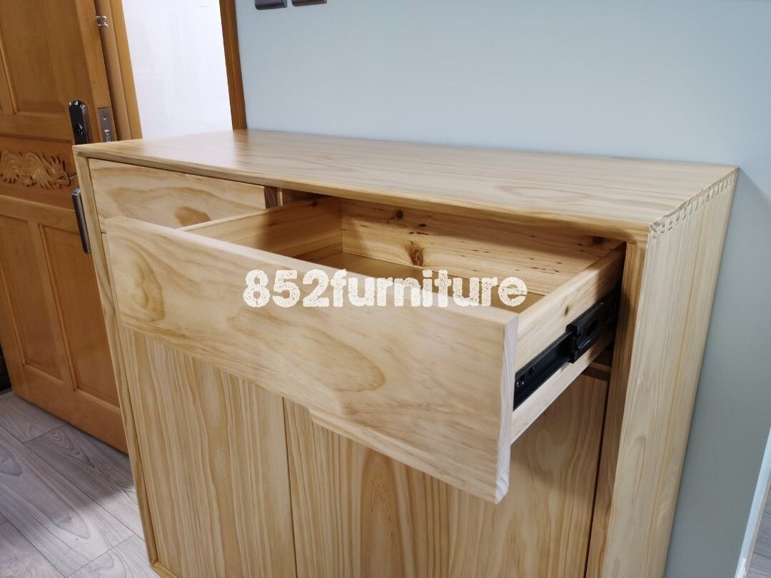 (包送貨安裝 | Delivery and Assembly Included) A159日式實木鞋櫃 (Japanese style shoe cabinet)