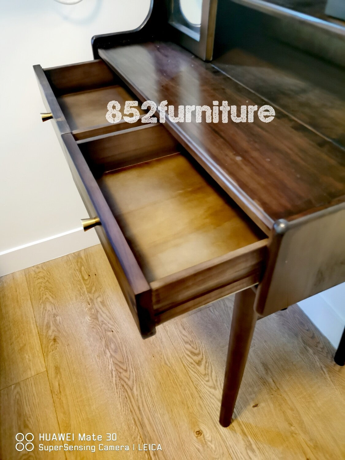 (包送貨安裝 | Delivery and Assembly Included)A110 實木梳妝臺(dressing table, not chair including, 不包椅)