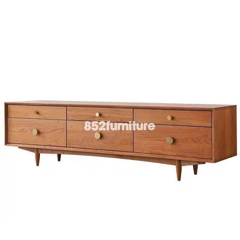 (包送貨安裝 | Delivery and Assembly Included) A217 北歐實木電視櫃 (solid wood tv cabinet)