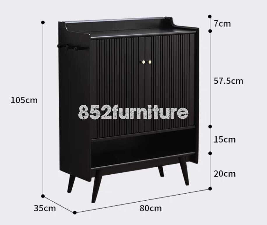 (包送貨安裝 | Delivery and Assembly Included) A219 日式條子鞋櫃 (Japanese style shoe cabinet)