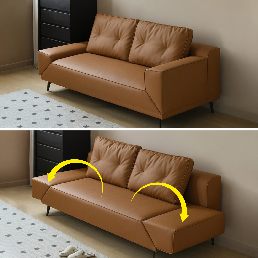(包送貨安裝 | Delivery and Assembly Included) A641可轉換扶手沙發床 (Foldable Armrest Sofa Bed)