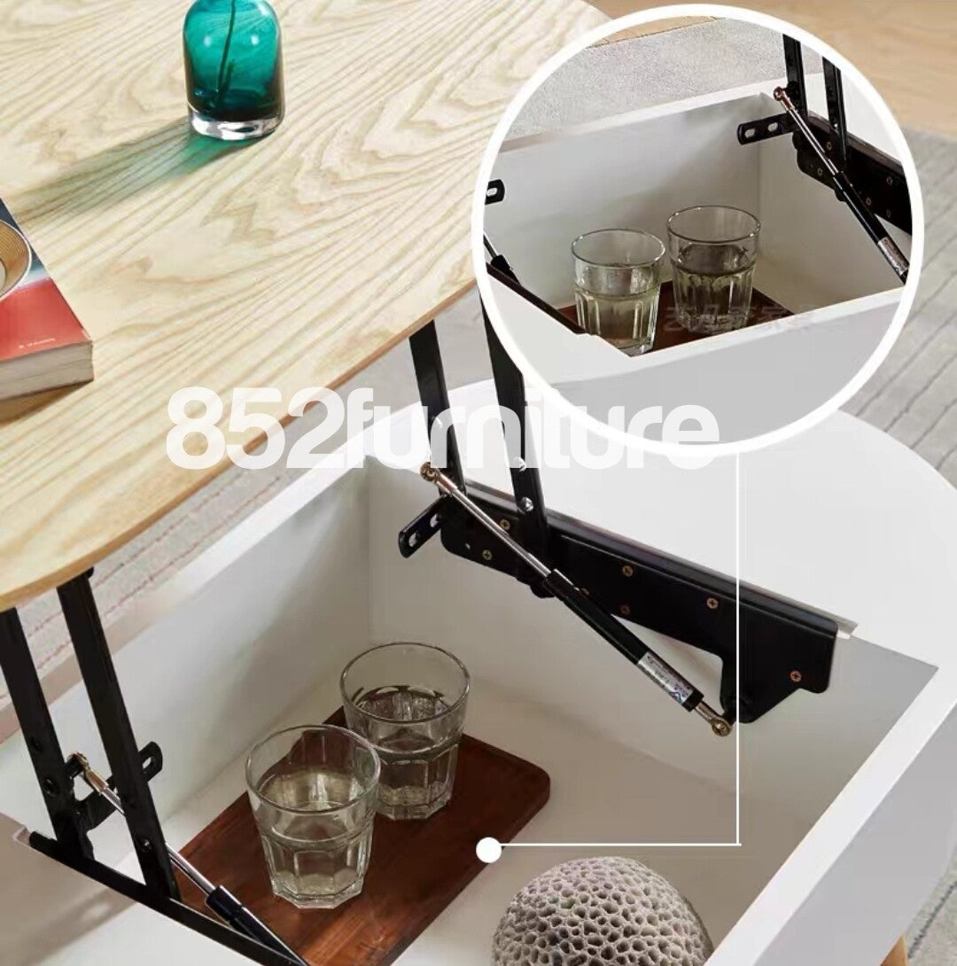 (包送貨安裝 | Delivery and Assembly Included) A363 日式升降茶几 (coffee table)
