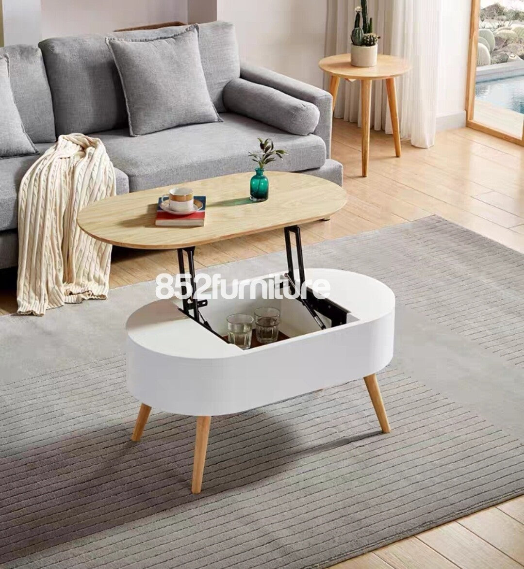 (包送貨安裝 | Delivery and Assembly Included) A363 日式升降茶几 (coffee table)