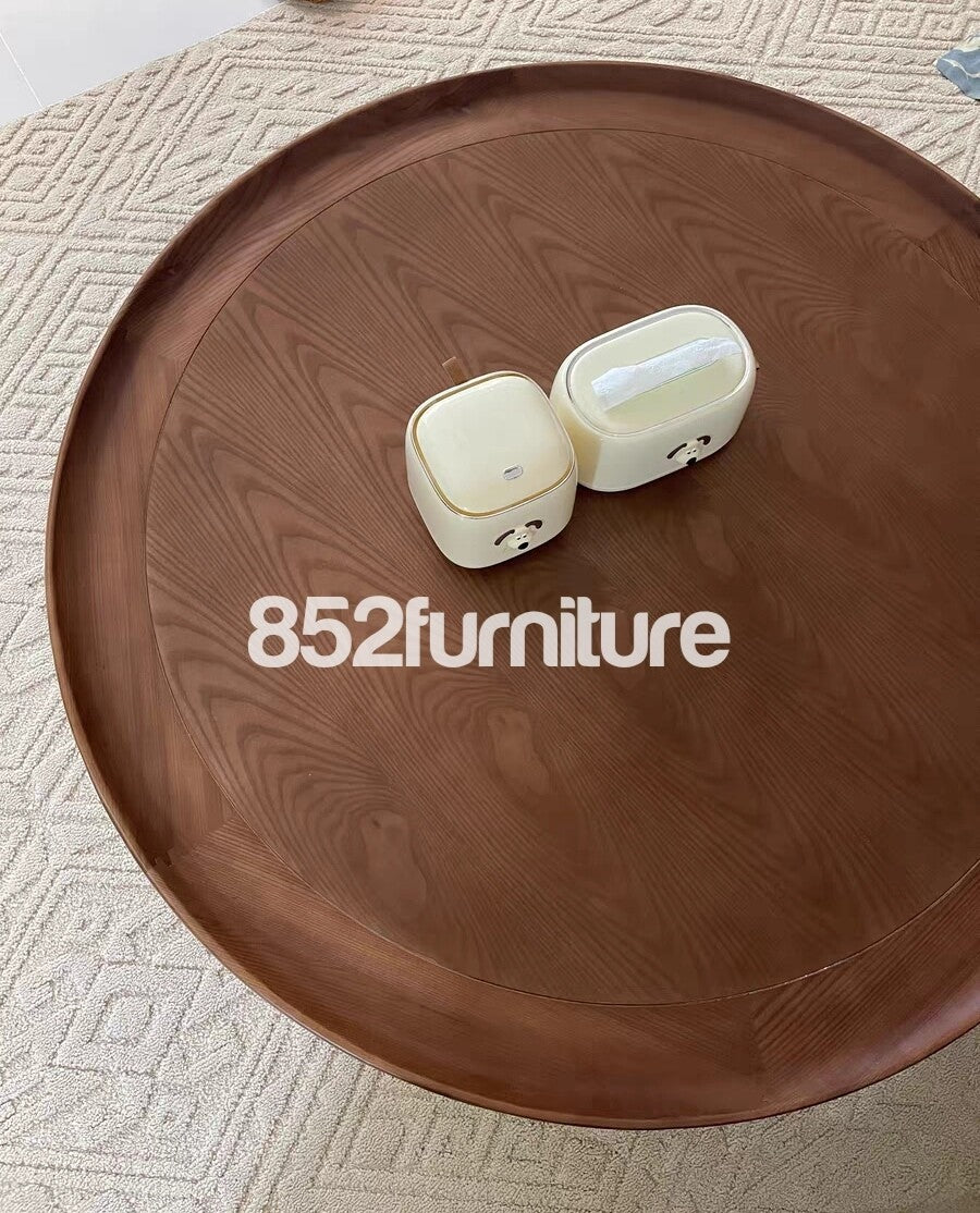 (包送貨安裝 | Delivery and Assembly Included)  A365 日式藤織面茶几 (Rattan coffee table)