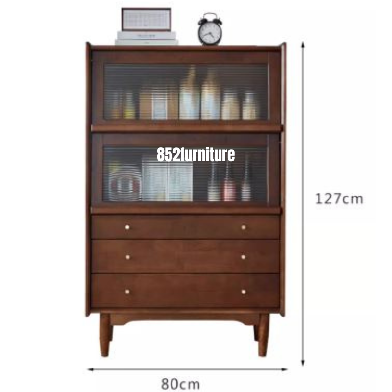 (包送貨安裝 | Delivery and Assembly Included) A399實木斗櫃 (Japanese style chest of drawers)