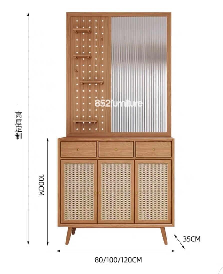(包送貨安裝 | Delivery and Assembly Included) A401 日式屏風鞋櫃 (folding screen shoe cabinet)