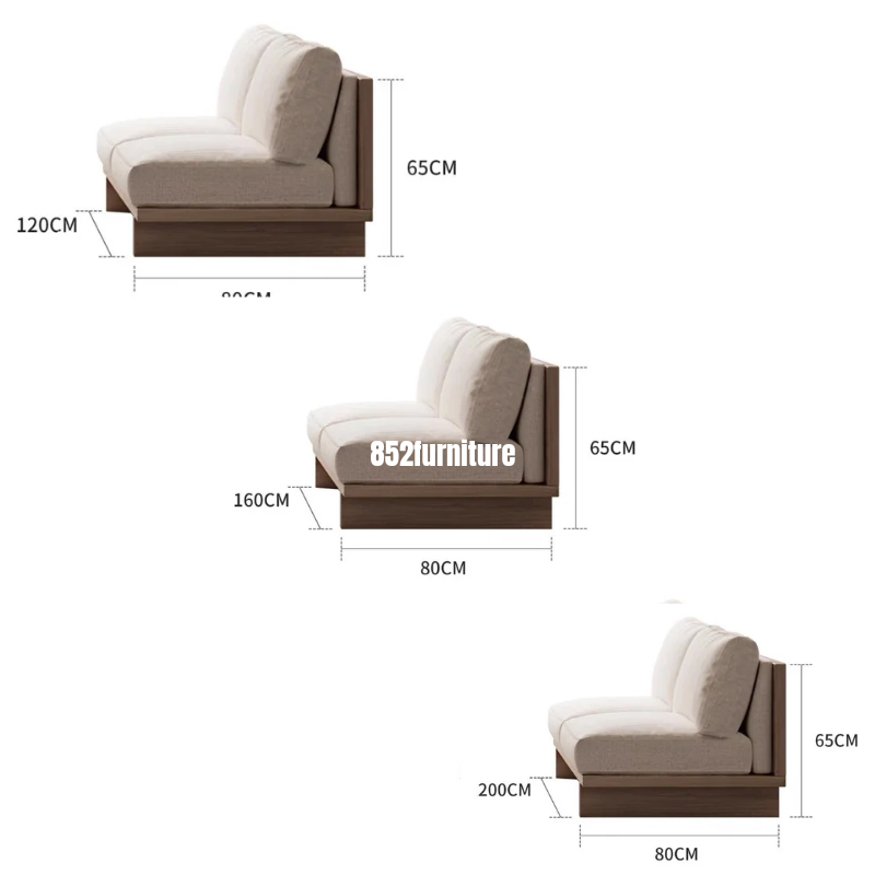 (包送貨安裝 | Delivery and Assembly Included) A405日式布藝梳化 (fabric sofa)
