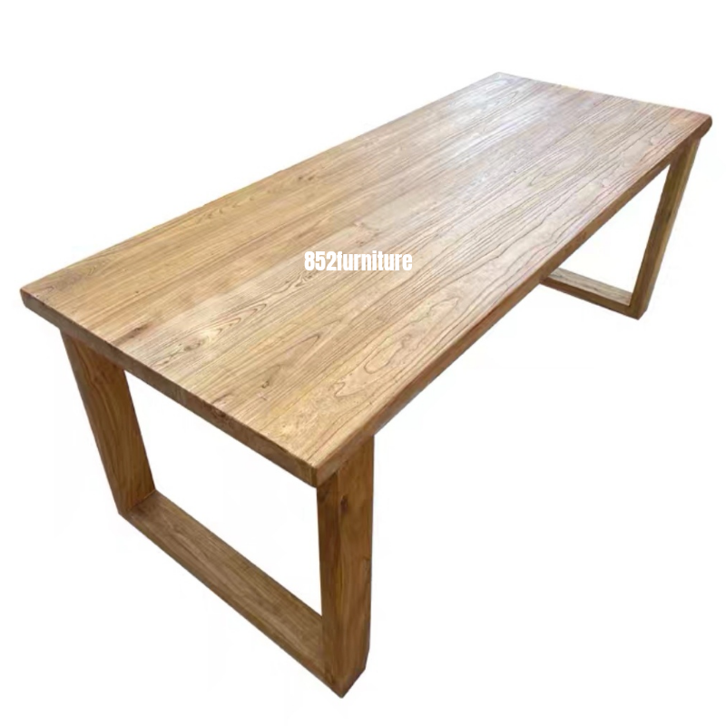 (包送貨安裝 | Delivery and Assembly Included) A412老榆木餐桌 (Elm Dining Table)