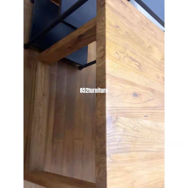 (包送貨安裝 | Delivery and Assembly Included) A412老榆木餐桌 (Elm Dining Table)
