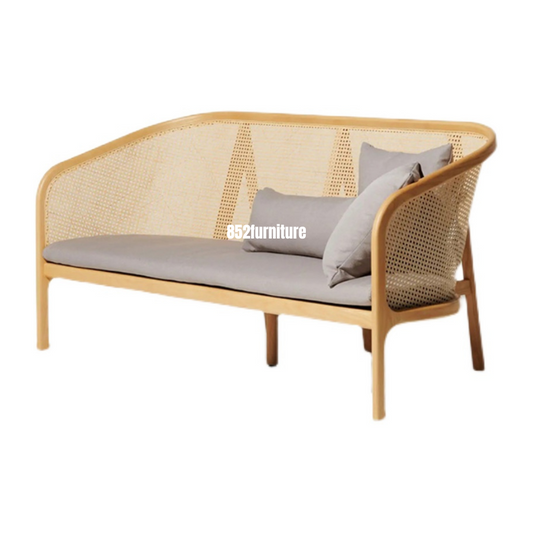 (包送貨安裝 | Delivery and Assembly Included) A425 日式藤編梳化 (Rattan Sofa)