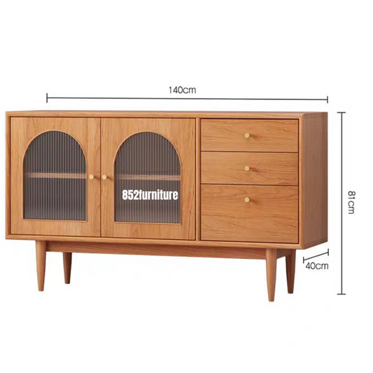 (包送貨安裝 | Delivery and Assembly Included) A430藤面飾櫃 (Rattan Decorative Sideboard)