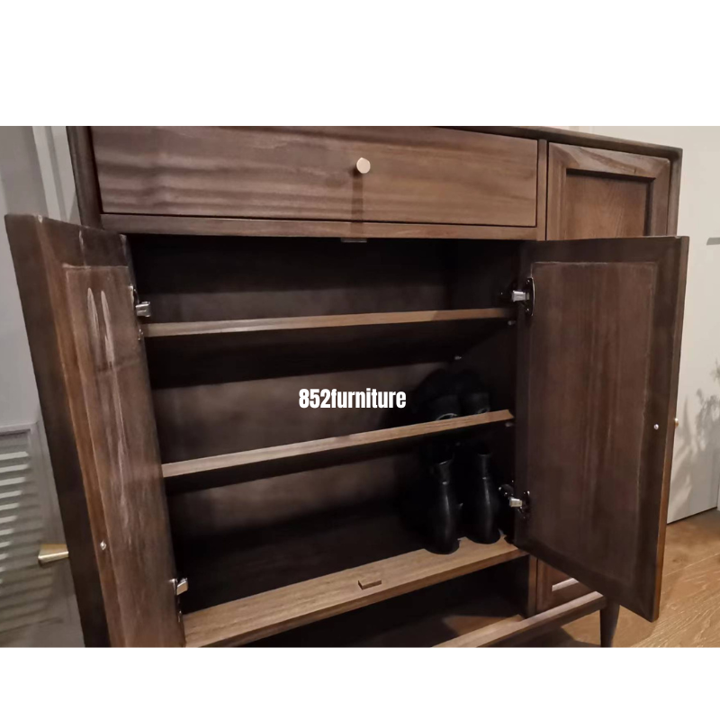 (包送貨安裝 | Delivery and Assembly Included) A452日式鞋櫃 (Wooden shoe Cabinet)