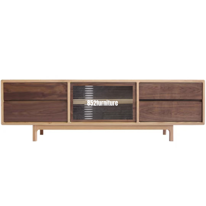 (包送貨安裝 | Delivery and Assembly Included) A451胡桃木電視櫃 (Tv Cabinet)