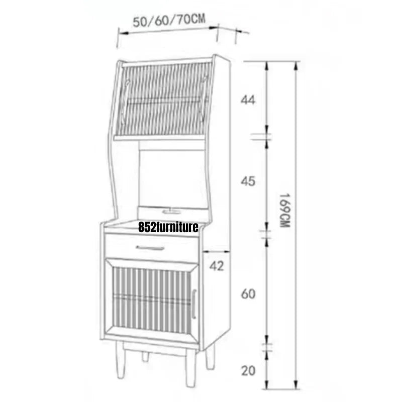 (包送貨安裝 | Delivery and Assembly Included)  A208日式窄身餐邊櫃(Slim sideboard)