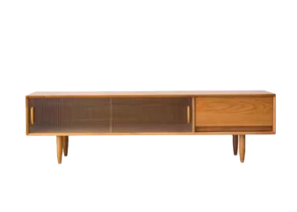 (包送貨安裝 | Delivery and Assembly Included)  A015 日式玻璃電視櫃 (tv cabinet)