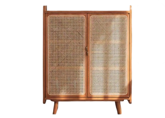 (包送貨安裝 | Delivery and Assembly Included) A033 日式藤織鞋櫃 (rattan shoe cabinet)