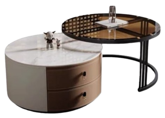 (包送貨安裝 | Delivery and Assembly Included)A366 日式岩板茶几 (slate coffee table)