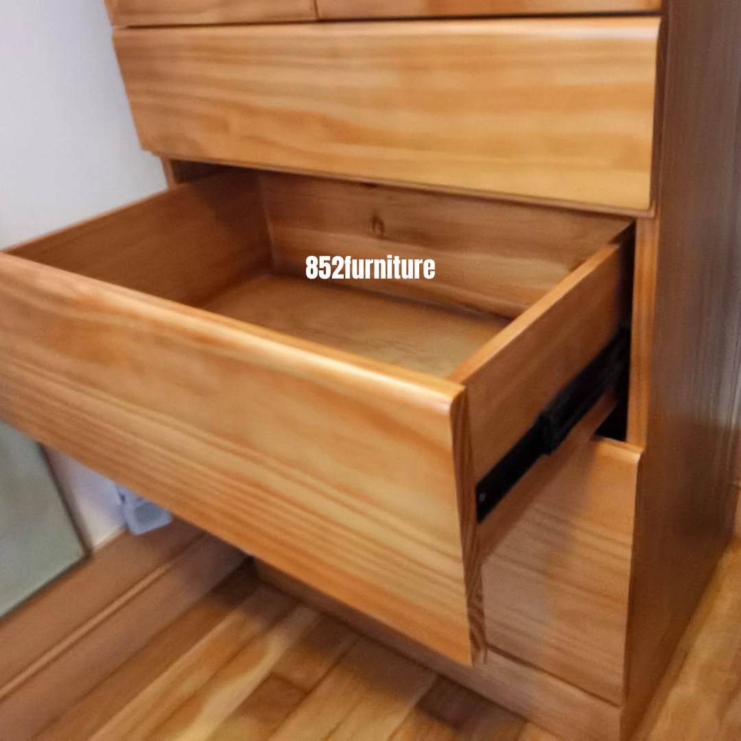 (包送貨安裝 | Delivery and Assembly Included) A415 日式長虹玻璃書櫃 (Reeded Glass Bookcase)