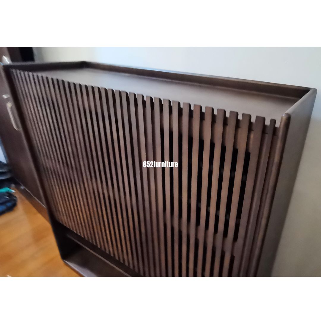 (包送貨安裝 | Delivery and Assembly Included) A356 實木條子鞋櫃 (woodend shoe cabinet)