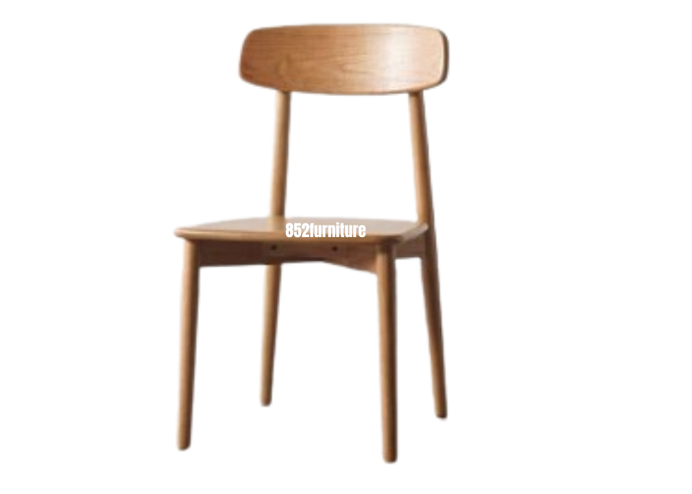 (包送貨安裝 | Delivery and Assembly Included) A028 實木餐椅 (Solid Wood Dining Charis)