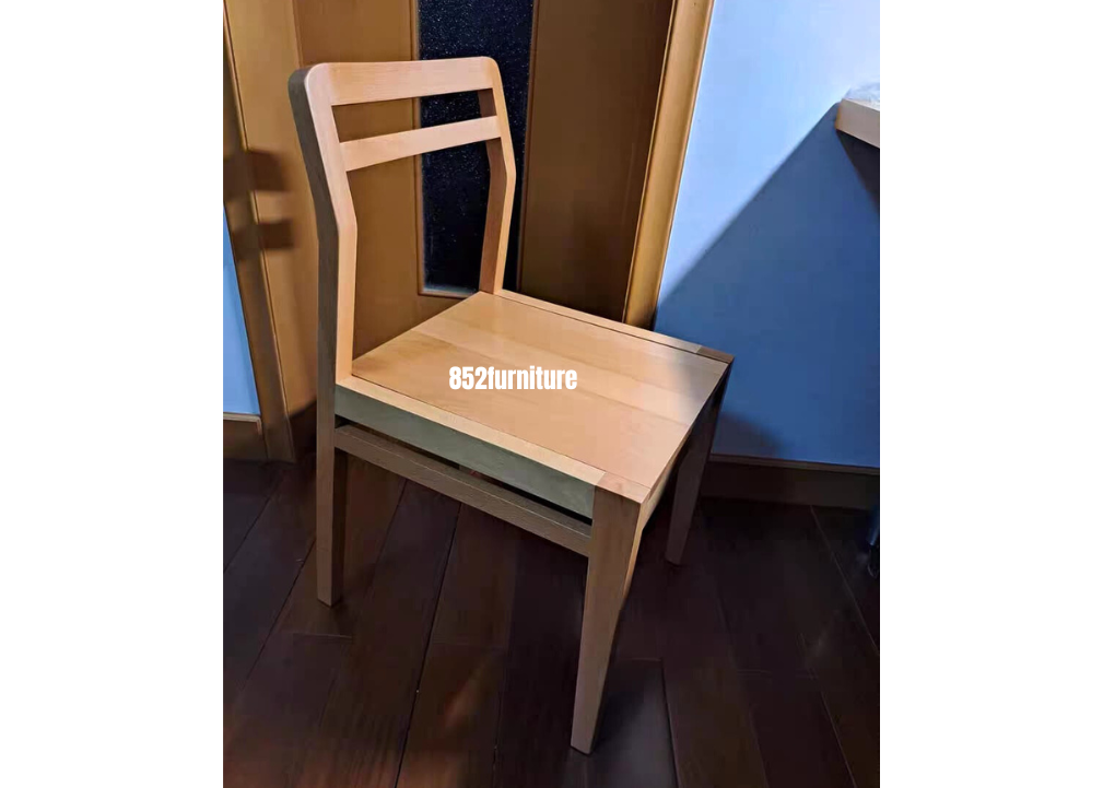 (包送貨安裝 | Delivery and Assembly Included)  A043 實木餐椅 (Solid Wood Dining Charis)