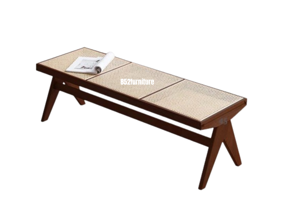 (包送貨安裝 | Delivery and Assembly Included) A054 日式實木長椅 (Wooden bench)