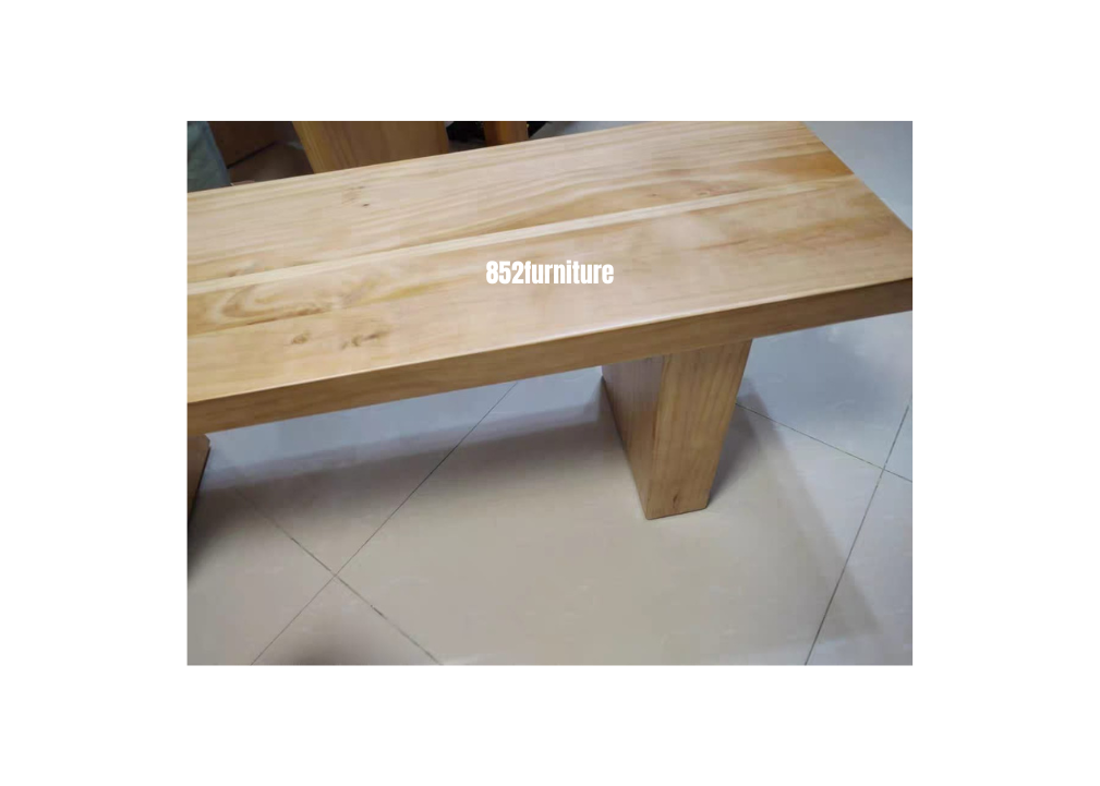 (包送貨安裝 | Delivery and Assembly Included)  A065 日式實木長椅 (Solid wood bench)