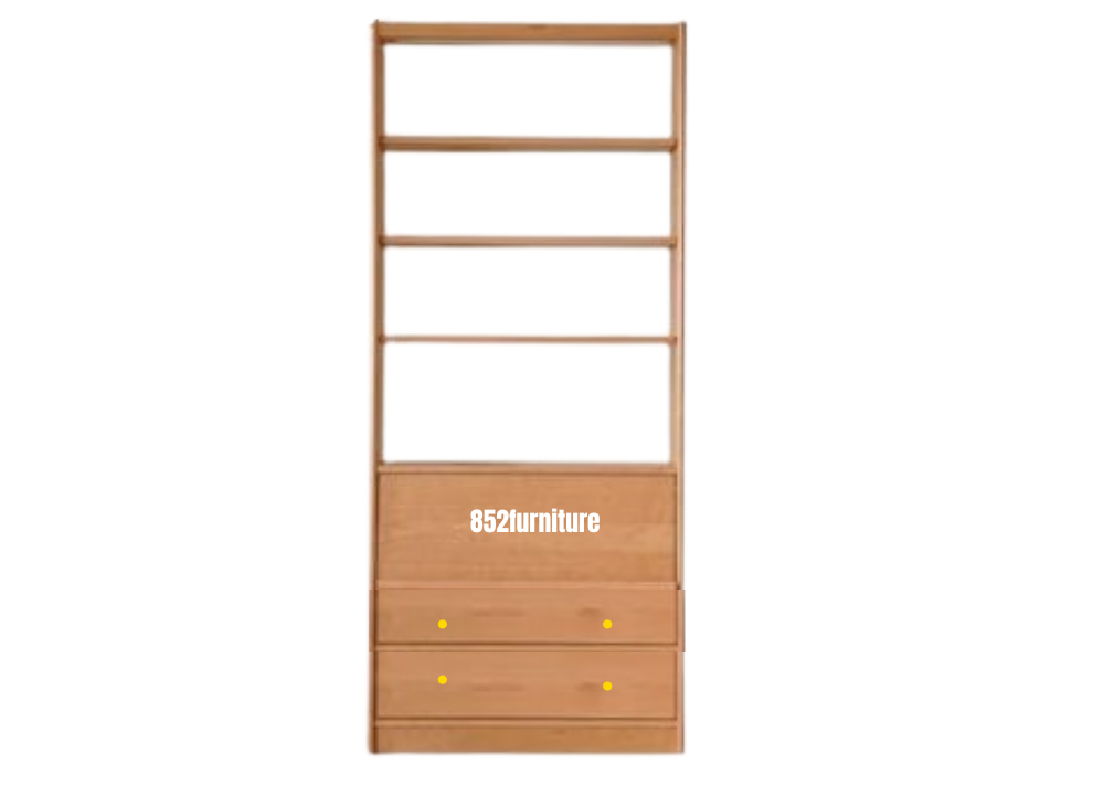 (包送貨安裝 | Delivery and Assembly Included) A094日式書櫃 (Wooden Bookshelf)