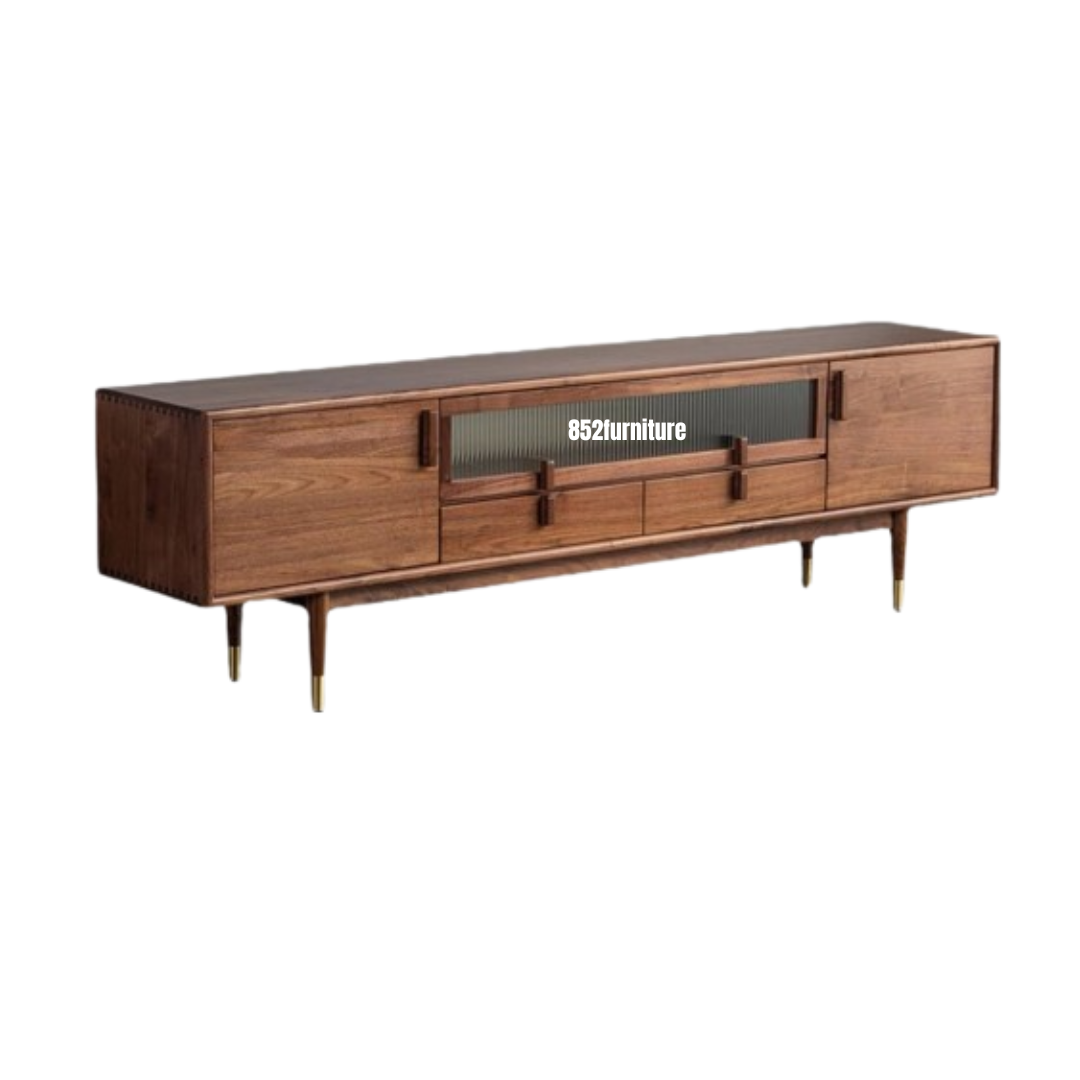 (包送裝安裝 | delivery and assembly included) A162 日式長虹玻璃電視櫃 (Tv Cabinet)