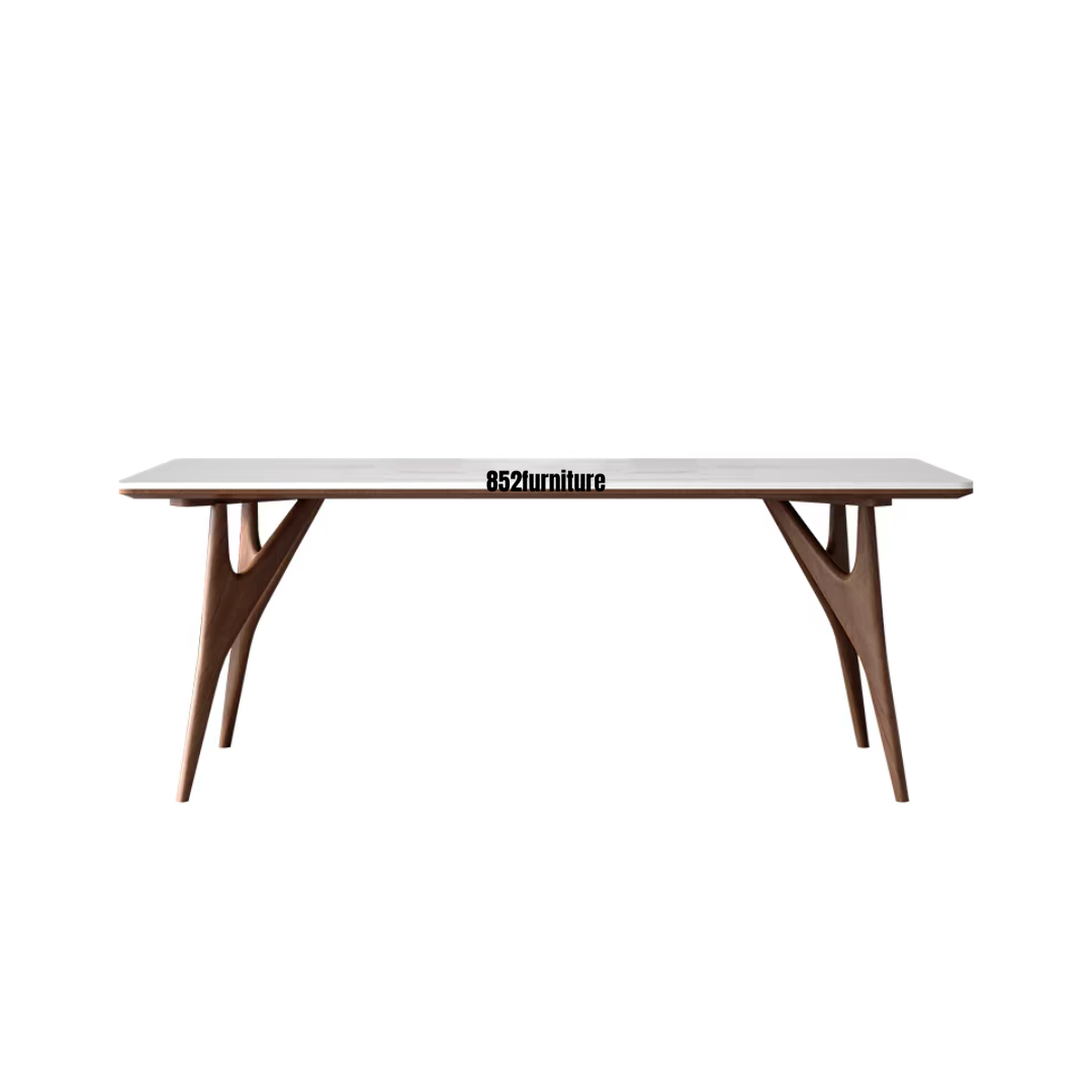 (包送貨安裝 | Delivery and Assembly Included)   A176意式岩板餐桌(Slate Dining Table)