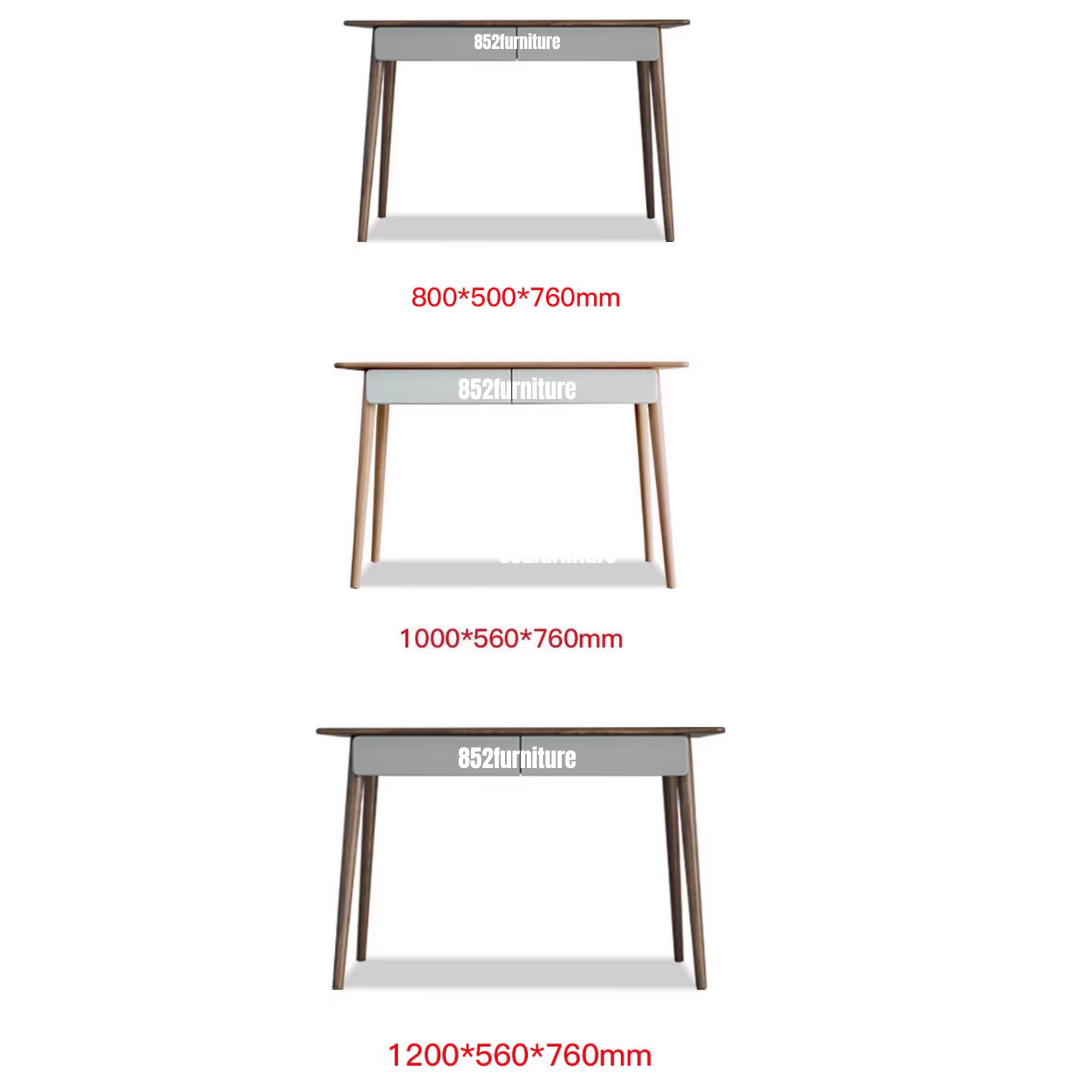 (包送貨安裝 | Delivery and Assembly Included) A182 日式橡木書台(Oak desk)