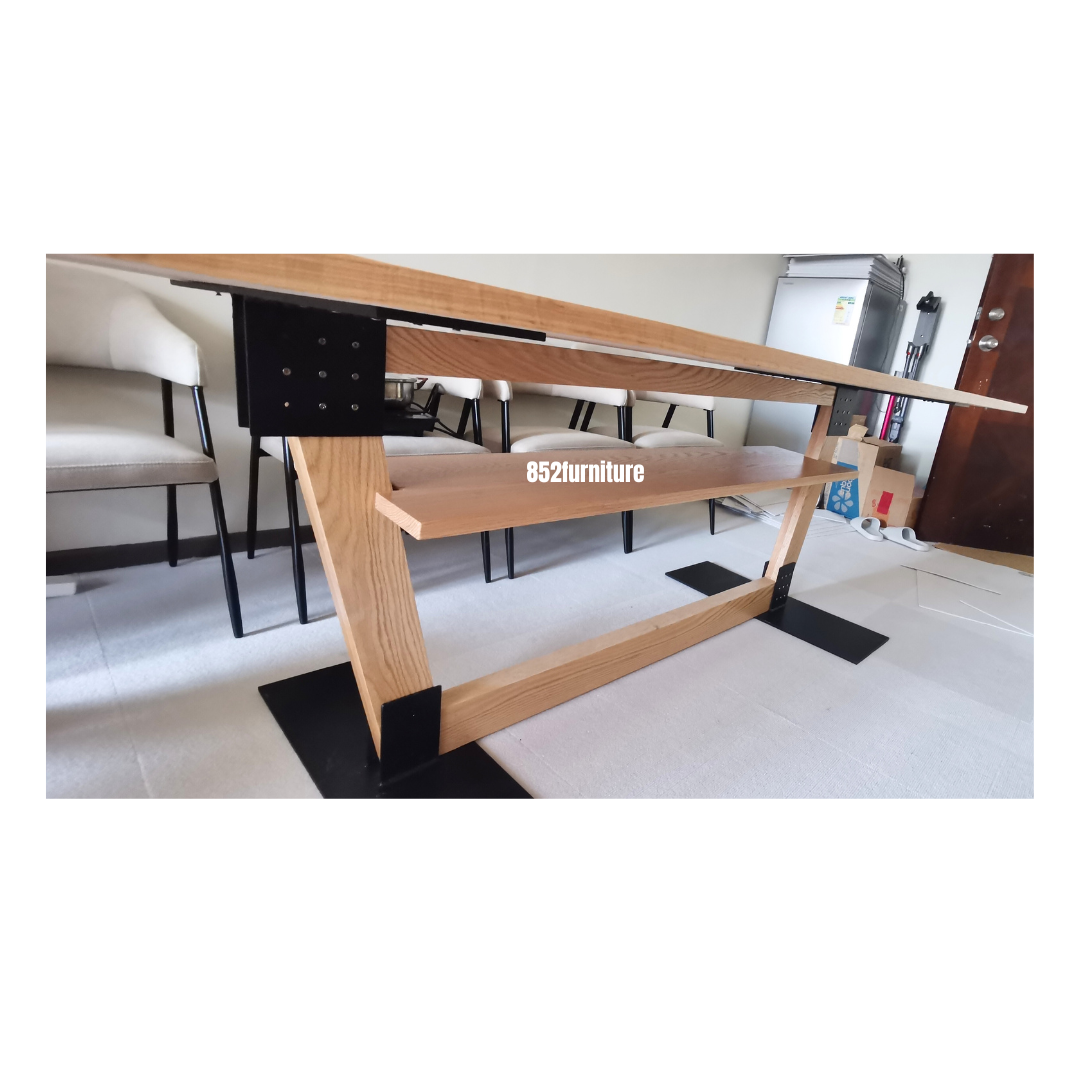(包送貨安裝 | Delivery and Assembly Included) A184橡木餐桌 (Oak Dining Table)