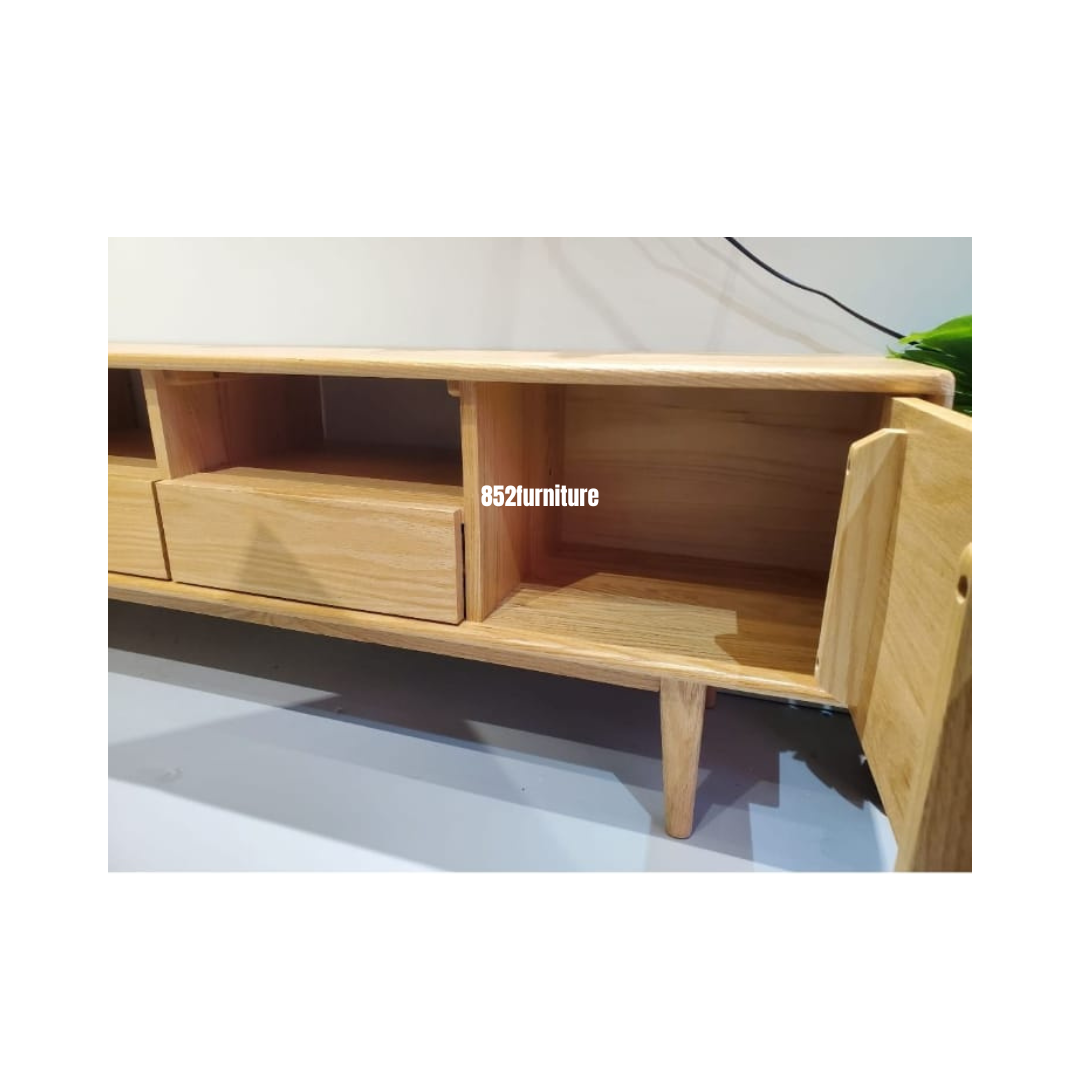 (包送貨安裝 | Delivery and Assembly Included)  A188日式橡木電視櫃 (tv cabinet)