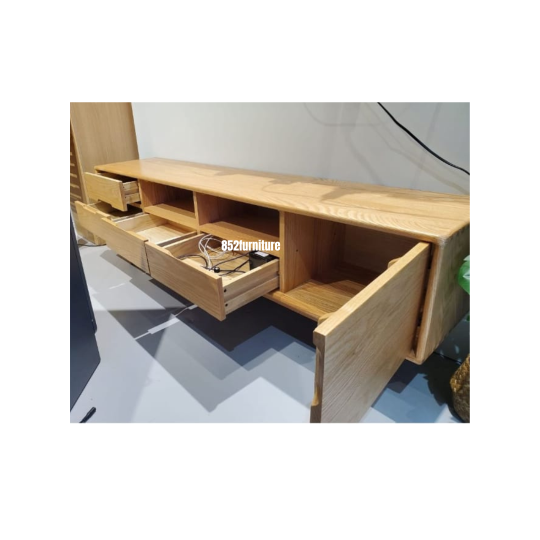 (包送貨安裝 | Delivery and Assembly Included)  A188日式橡木電視櫃 (tv cabinet)