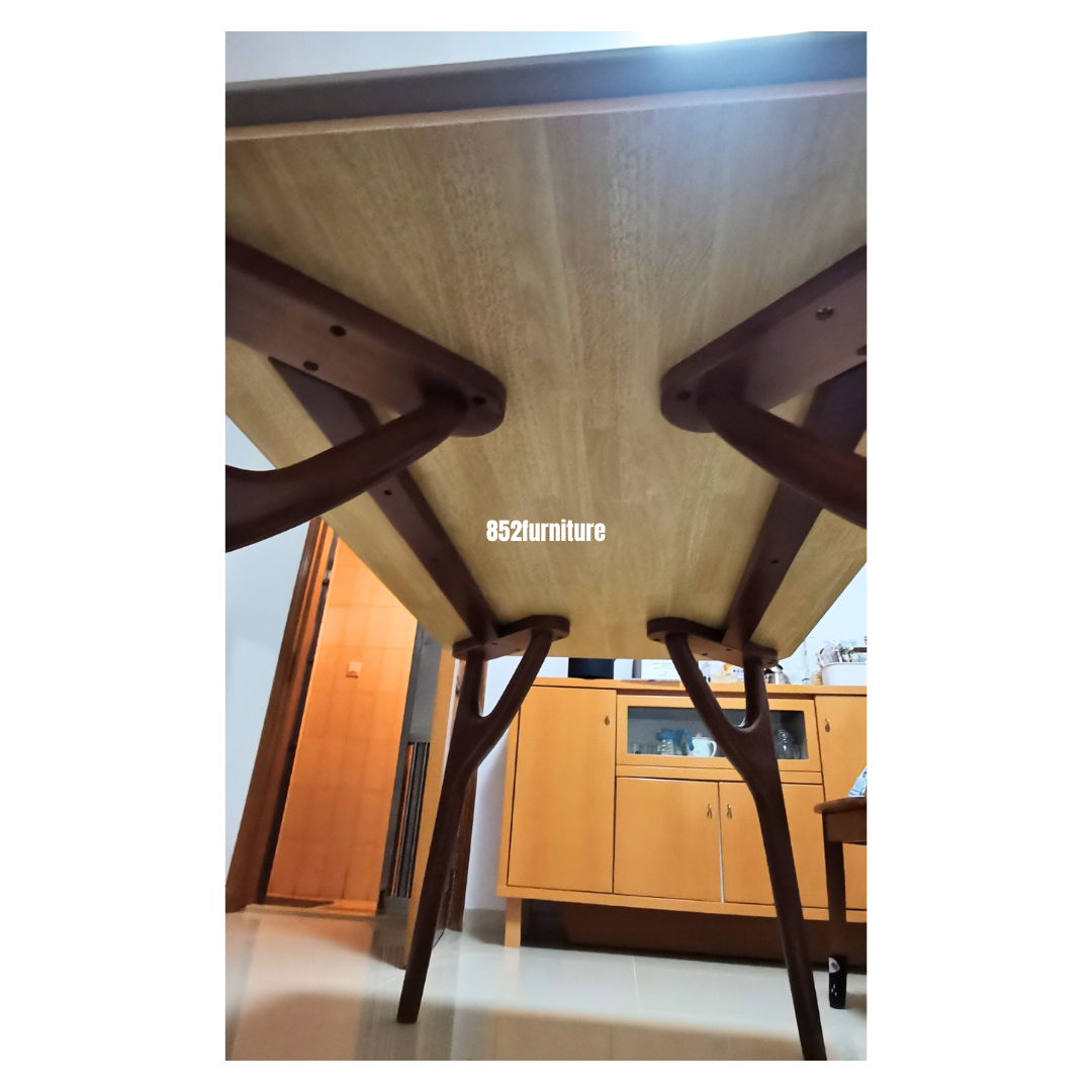 (包送貨安裝 | Delivery and Assembly Included)   A176意式岩板餐桌(Slate Dining Table)