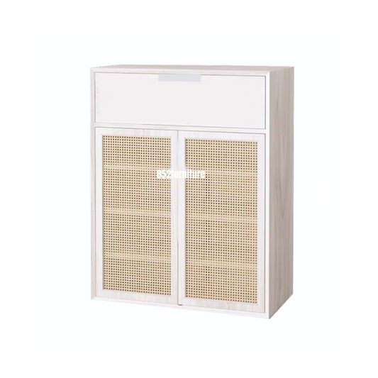 (包送貨安裝 | Delivery and Assembly Included) A192藤面鞋櫃(rattan shoe cabinet)