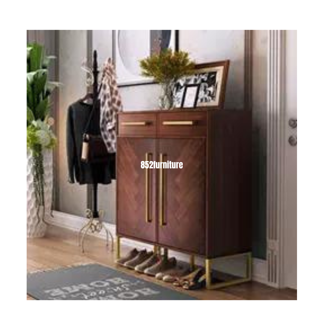 (包送貨安裝 | Delivery and Assembly Included) A248北歐實木鞋櫃 (Wooden shoe cabinet)