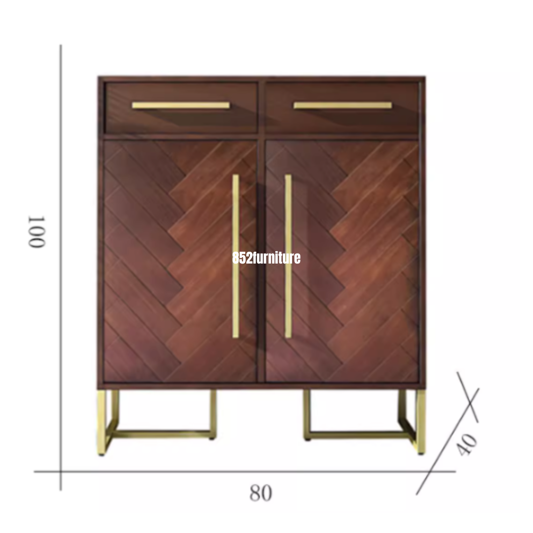 (包送貨安裝 | Delivery and Assembly Included) A248北歐實木鞋櫃 (Wooden shoe cabinet)