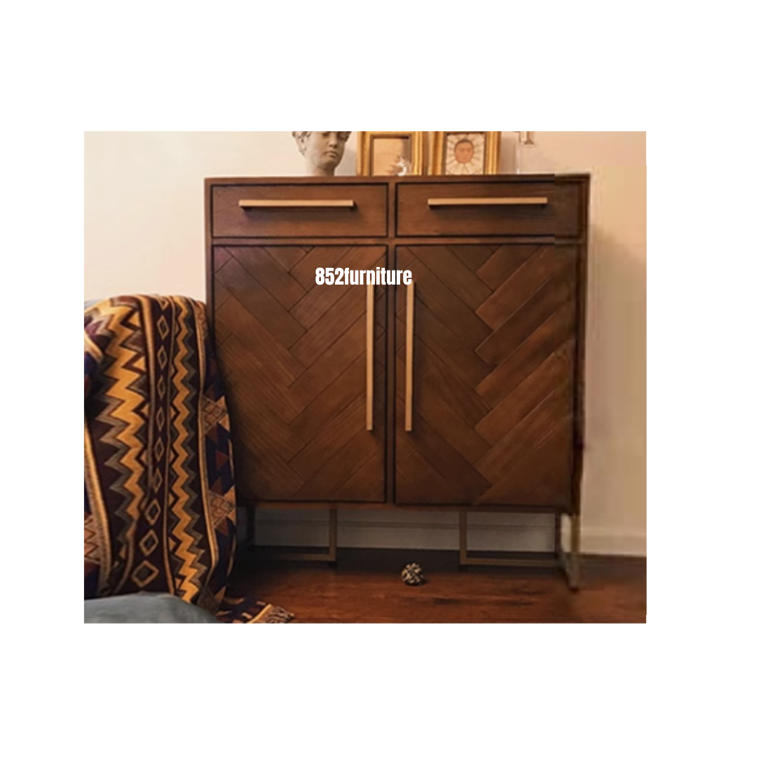 (包送貨安裝 | Delivery and Assembly Included) A248北歐實木鞋櫃 (Wooden shoe cabinet)