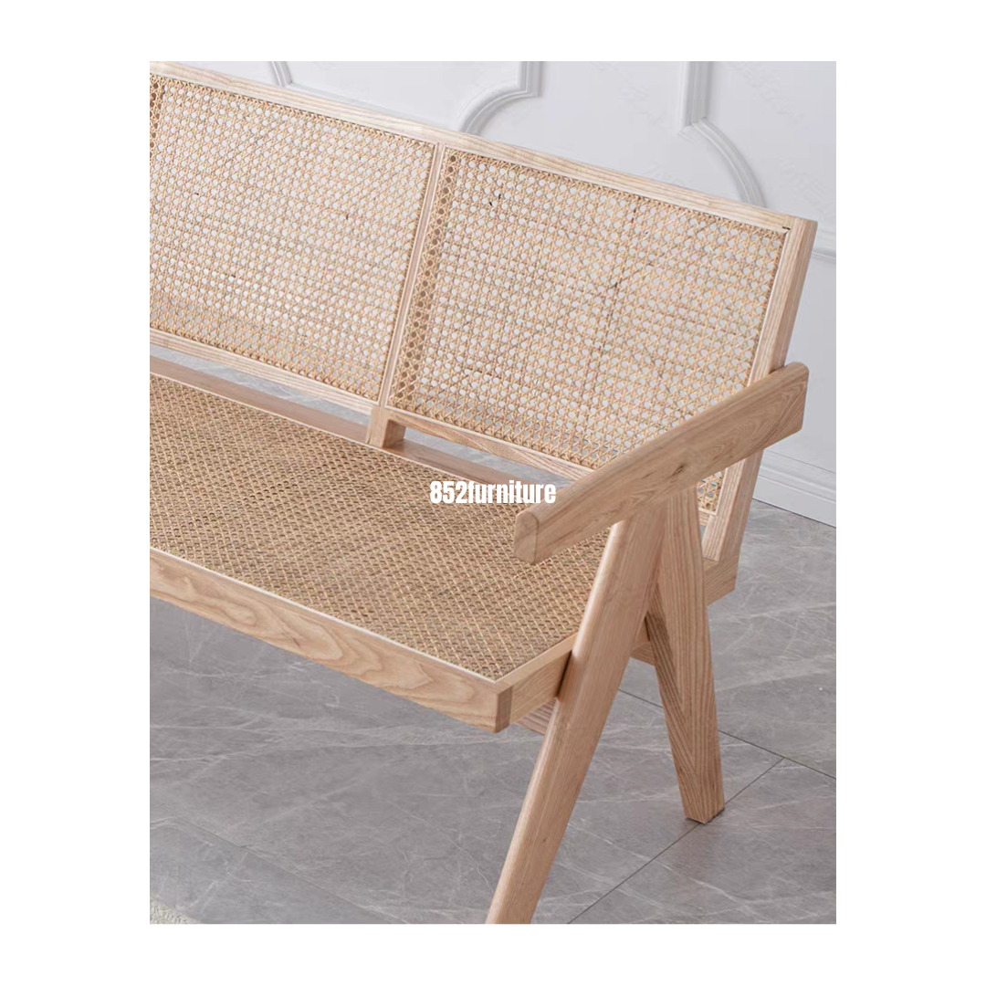 (包送貨安裝 | Delivery and Assembly Included) A265 日式藤面梳化(Rattan sofa)