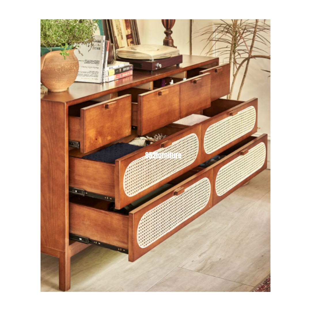 (包送貨安裝 | Delivery and Assembly Included) A285 复面餐邊櫃 (Retro dining sideboard)