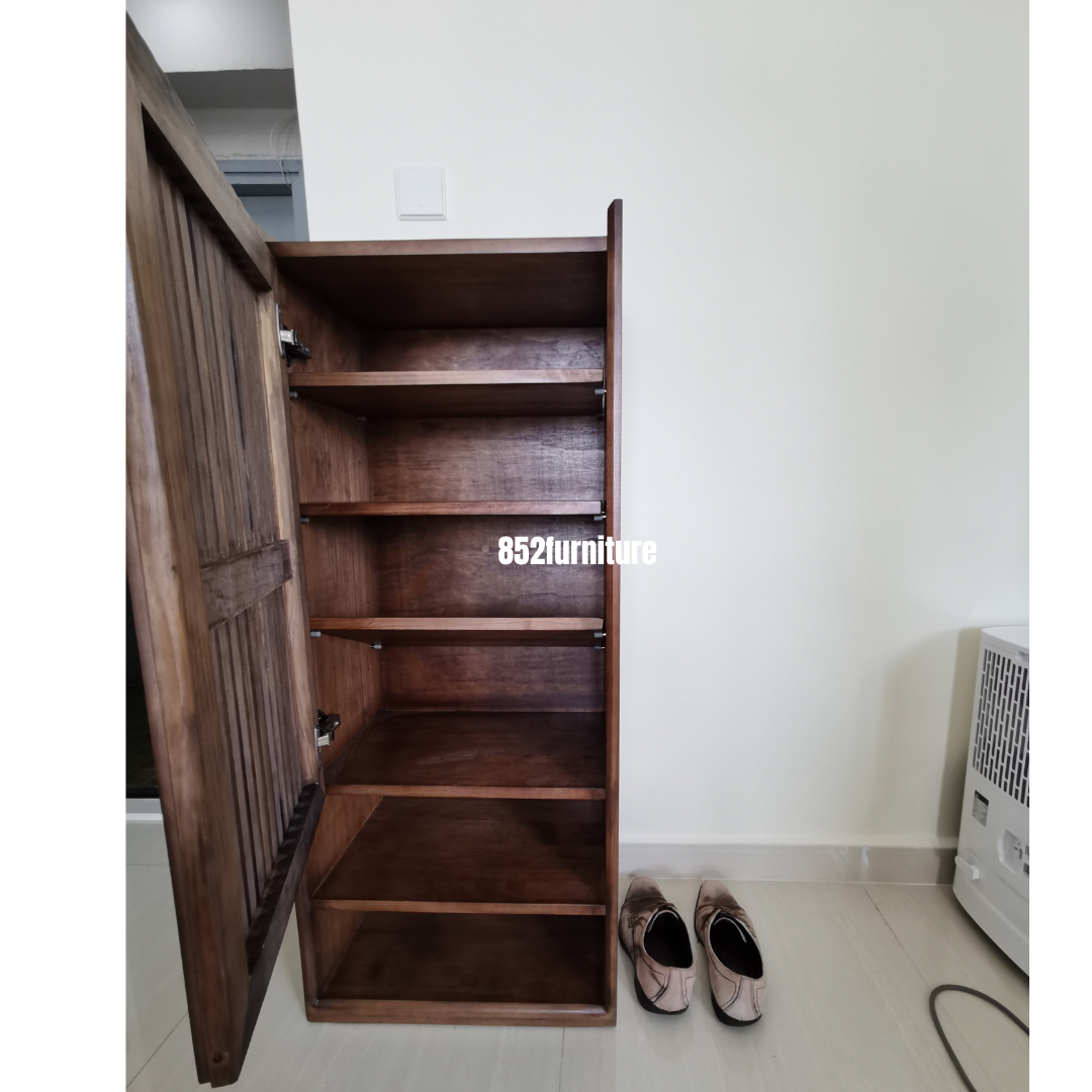 (包送貨安裝 | Delivery and Assembly Included) A286 日式條子鞋櫃 (Striped shoe cabinet)