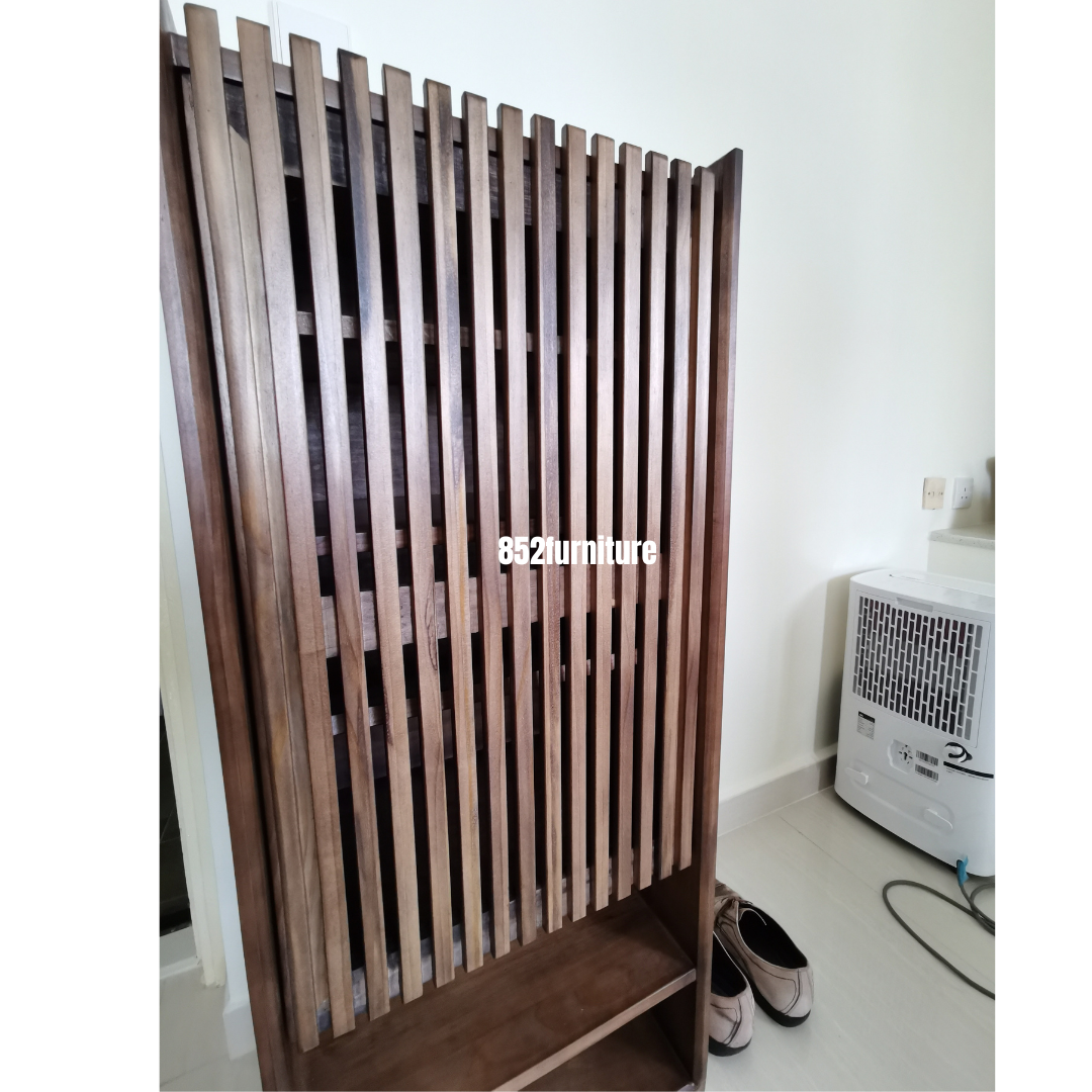 (包送貨安裝 | Delivery and Assembly Included) A286 日式條子鞋櫃 (Striped shoe cabinet)