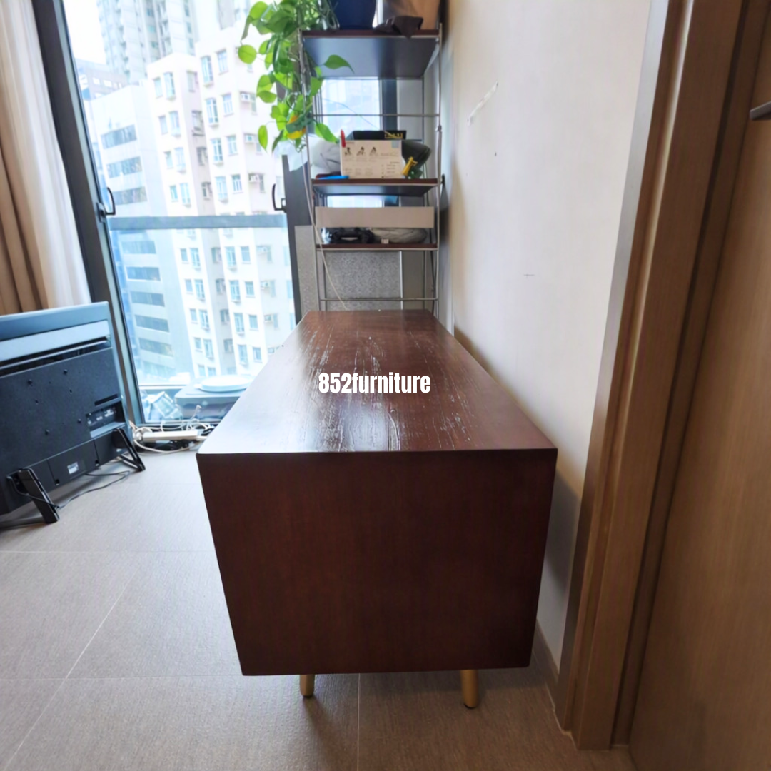 (包送貨安裝 | Delivery and Assembly Included)  A017中古風電視櫃 (Retro Tv Cabinet)