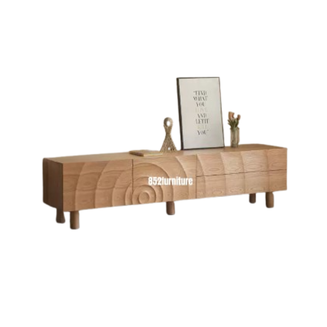 (包送貨安裝 | Delivery and Assembly Included) A317波浪紋電視櫃 (Tv cabinet)