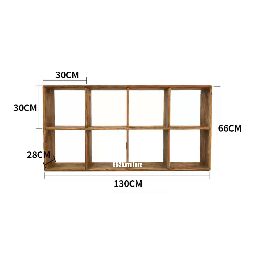 (包送貨安裝 | Delivery and Assembly Included) A335 老榆木書櫃 (Elm Bookshelf)
