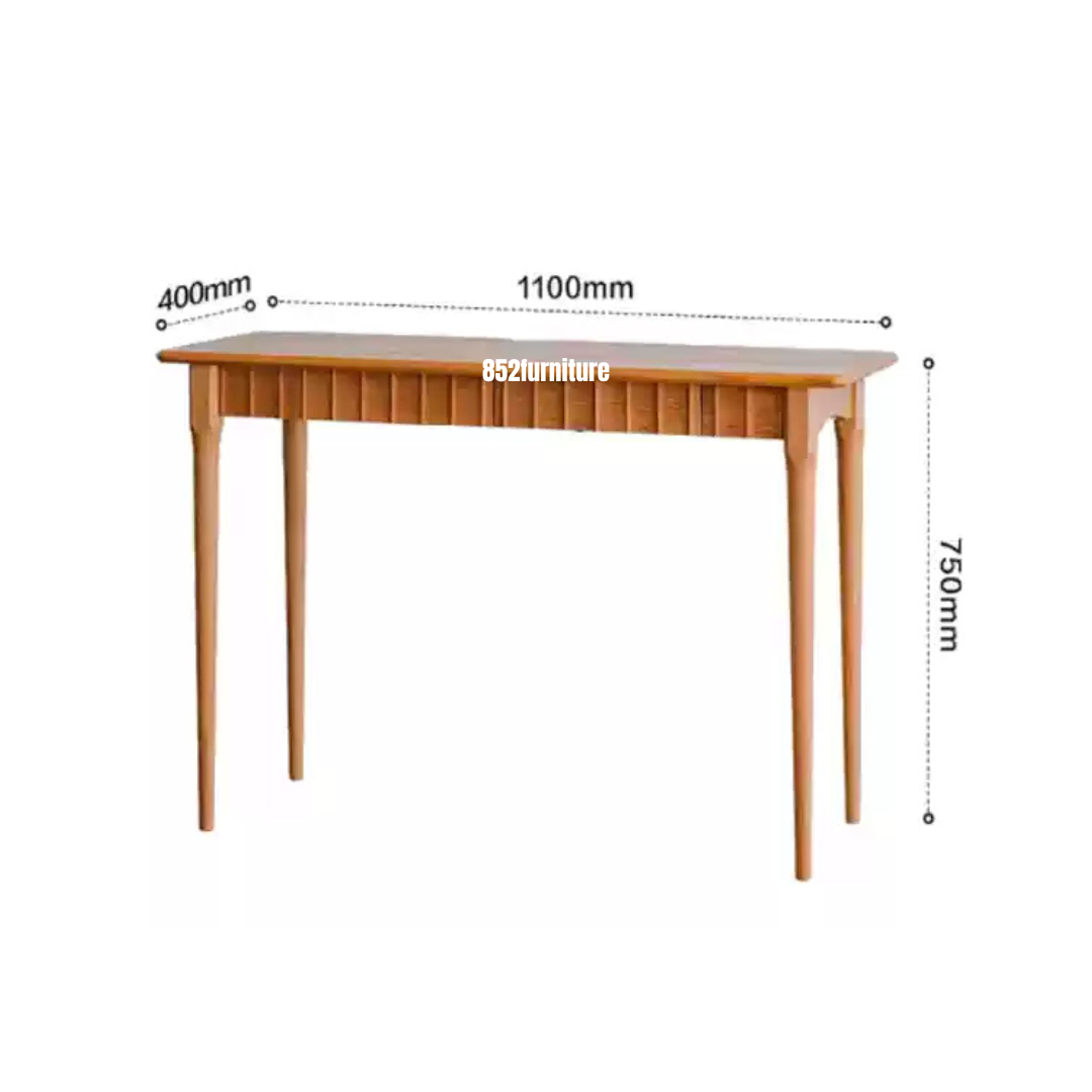 (包送貨安裝 | Delivery and Assembly Included) A337日式實木書台(desk)